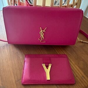 Yves Saint Laurent fuschia Crossbody Bag